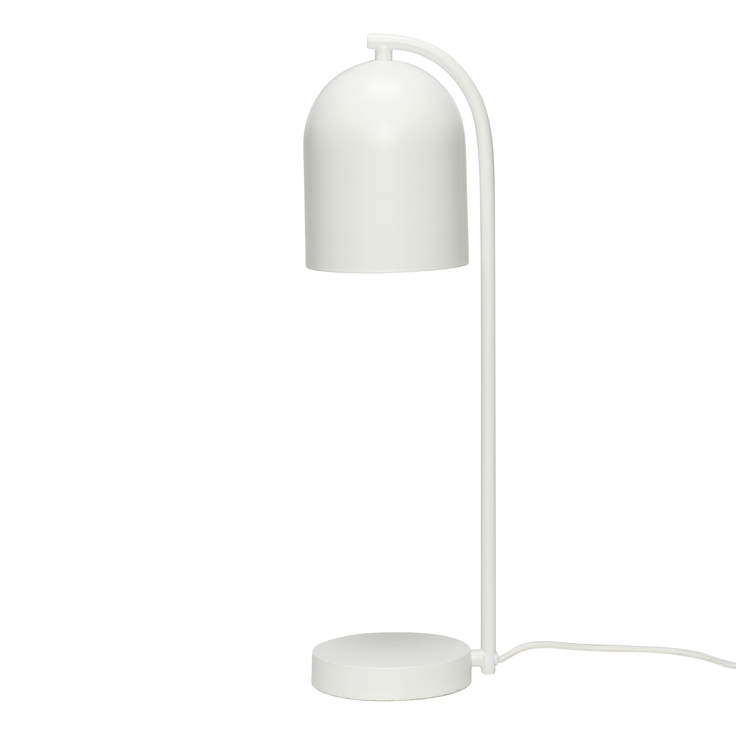Hübsch Stolní lampa SHY bílá