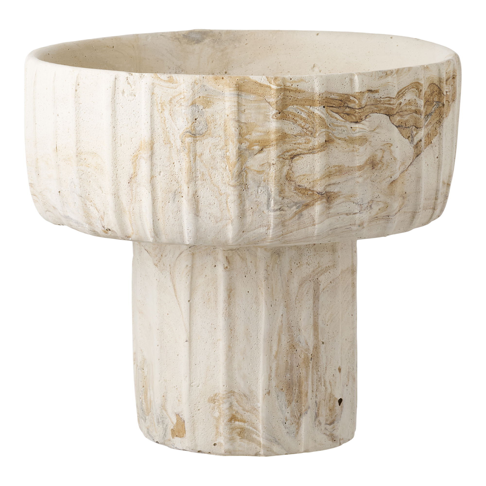 House Nordic Cementová váza VASE béžová