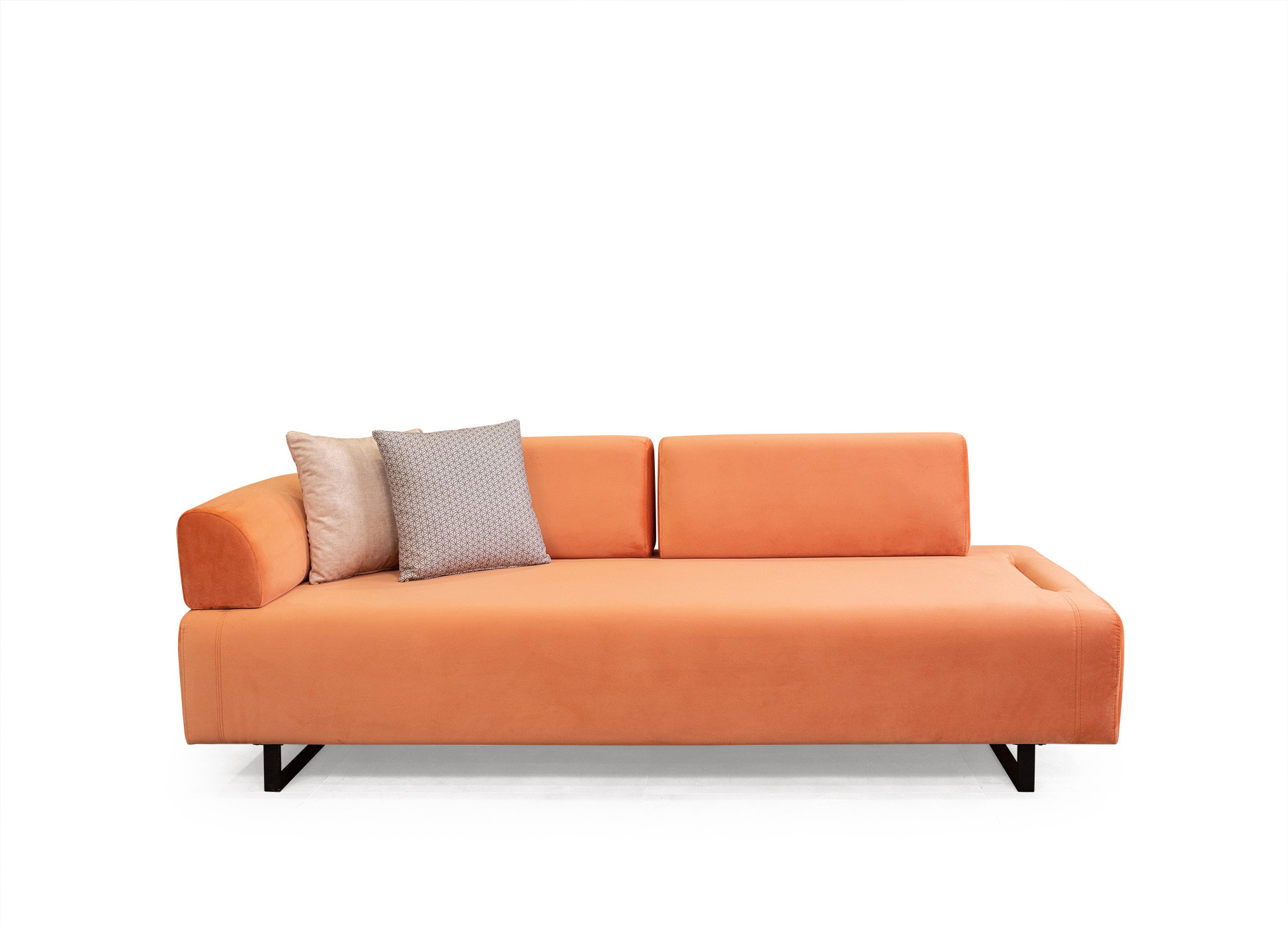 Hanah Home Nastavitelná pohovka INFINITY lososová