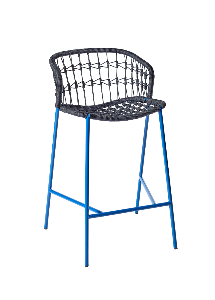 CASTIL zahradní kovová jídelní židle s područkami EMILY 90 cm Barva: Bílá