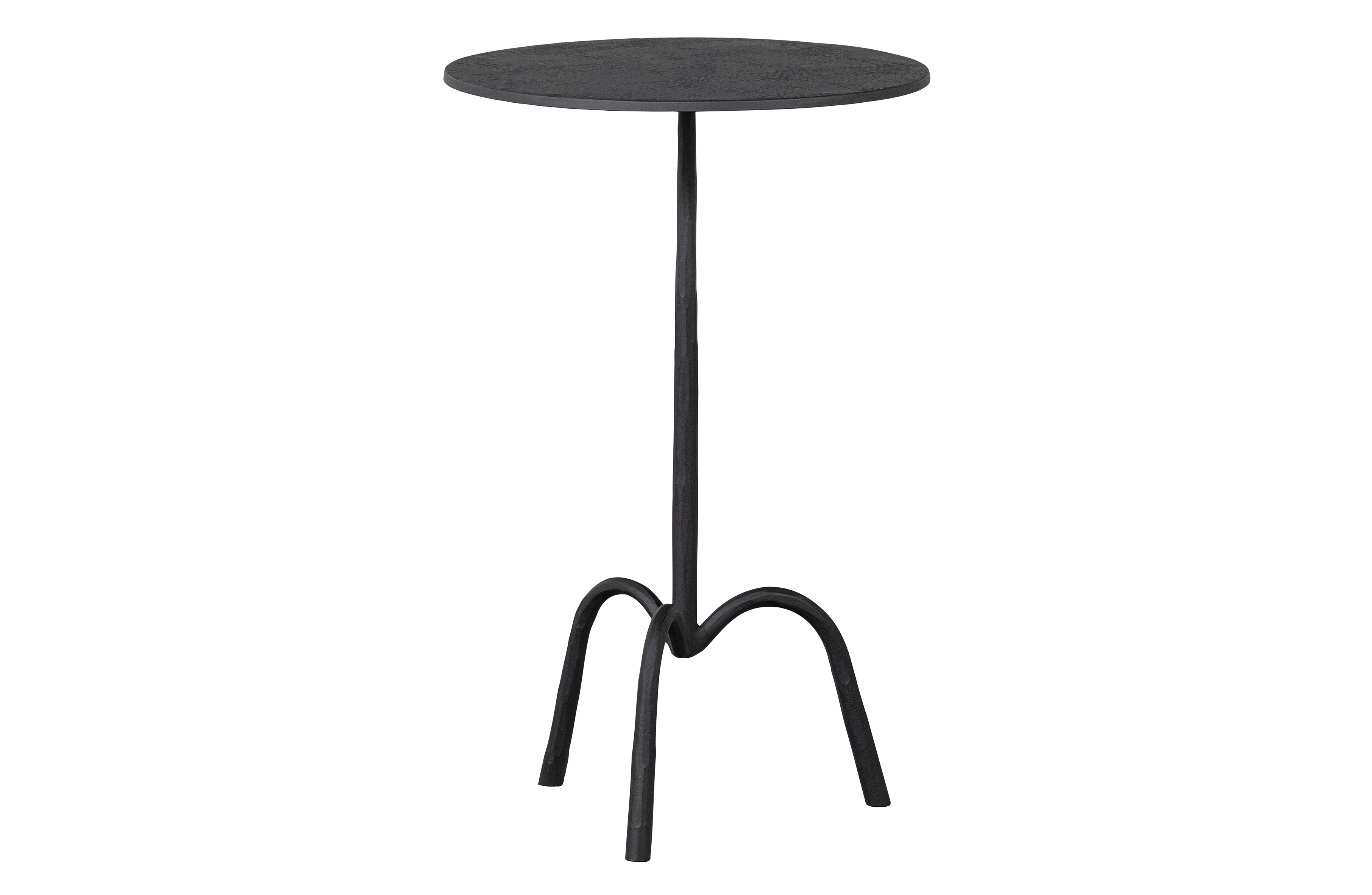 Kovový odkládací stolek TREY černý