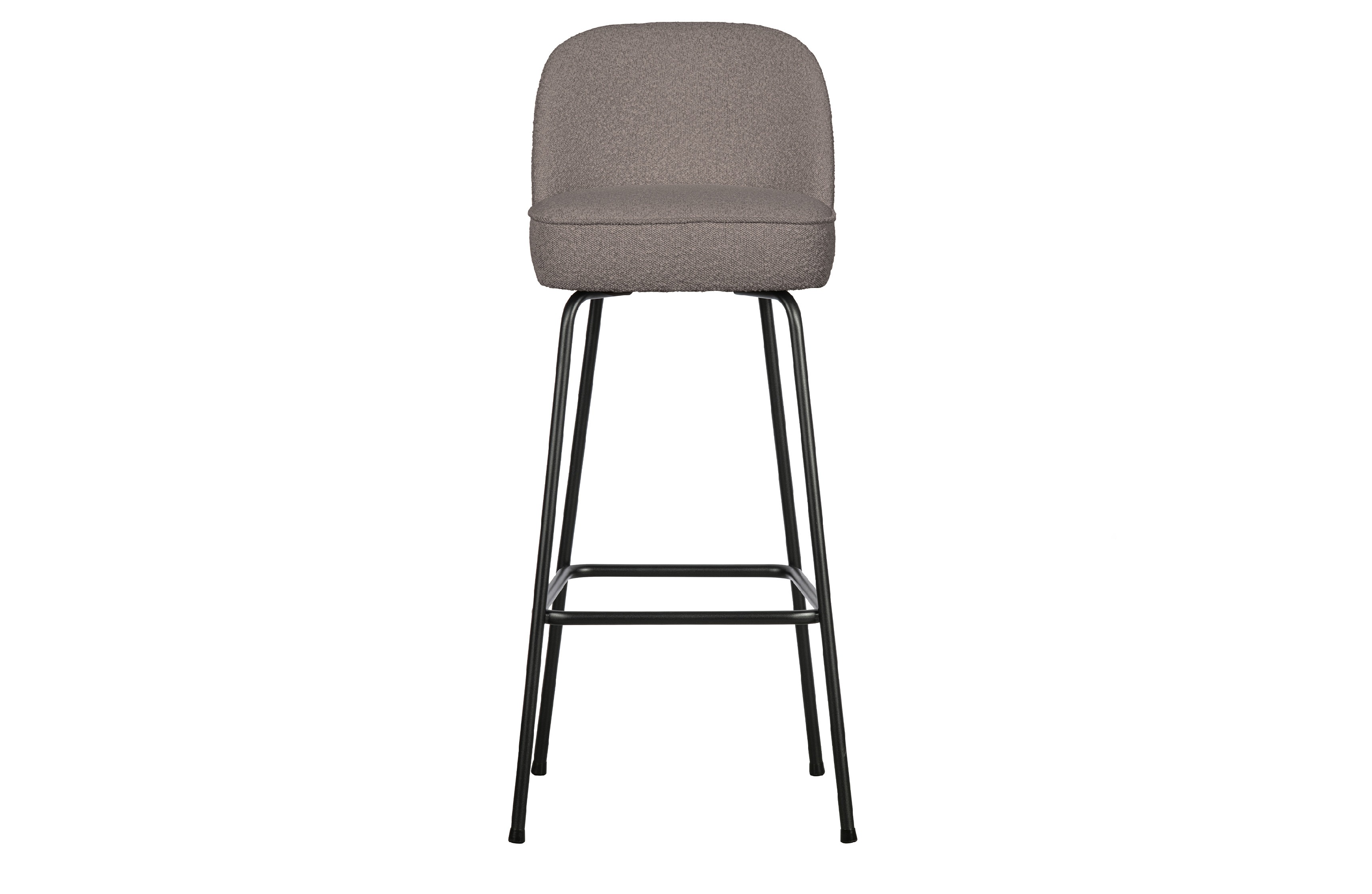 BePureHome Barová židle VOGUE nugát bouclé 80 cm