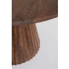 Dřevěný jídelní stůl ORISSA 120 cm hnědý