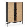 Dřevěný kabinet ALLYCIA 110x159 cm