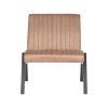 Fauteuil Matz Stone Microvezel 72x74x81 cm Voorkant