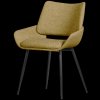 Jídelní židle PARADE hořčicová801384 M 02 VS BP Parade eetkamerstoel melange stof mosterd SA