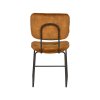 Eetkamerstoel Dez Oker Velours 49x60x87 cm Achterkant