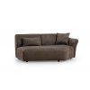 Čtyřmístná rohová pohovka MENTIS hnědá 360 cm