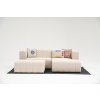 Rohová pohovka BEYZA MINI pravá krémová