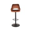 Barová židle FER hnědá