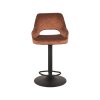 Barová židle FER hnědá
