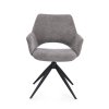 Otočná jídelní židle VIVIAN šedá