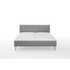 Čalouněná postel JAZZ 180x200cm šedá