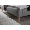Čalouněná postel JAZZ 180x200cm šedá