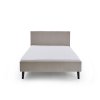 Čalouněná postel LEIRA 140x200cm béžová