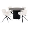 Boavista and Amorim Dining Set - Dining Table and 4 Dining Chairs