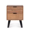 Noční stolek ISAR hnědý