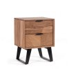 Noční stolek ISAR hnědý