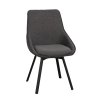 Jídelní židle ALISON tmavě šedá