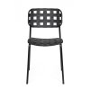 Zahradní jídelní židle CLOVER černá