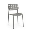 Zahradní jídelní židle CLOVER šedá