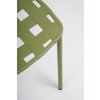 Zahradní jídelní židle CLOVER zelená
