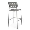 Barová židle CLOVER šedá