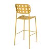 Barová židle CLOVER žlutá