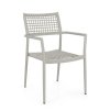 Zahradní židle CALETA šedá