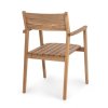 Zahradní dřevěná židle ADRIEL