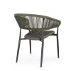 Zahradní jídelní židle ALGAIDA zelená