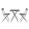 Skládací zahradní židle YASMIN černá