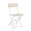 Skládací zahradní židle YASMIN krémová