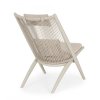 Zahradní křeslo ALOHA krémové