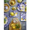 Maxima Plate, Blue, Stoneware
