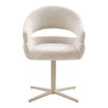 Otočná jídelní židle DOVER béžová