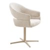 Otočná jídelní židle DOVER béžová