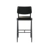 Barová židle SOLID černá