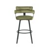 Barová židle BARDIO zelená
