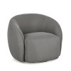 Otočné křeslo ONERVA tmavě šedé