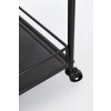 Barový vozík ISAAC černý