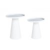 Set dvou konferenčních stolků REFLEX bílý