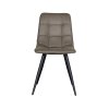 Jídelní židle BISTRO mikro semiš taupe
