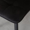 Jídelní židle BISTRO samet černáJídelní židle BISTRO samet černá