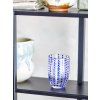 Set 4 sklenic BRINLEY modrá 350 ml