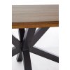 Jídelní stůl ARNAV tmavý 200x100 cm detail