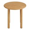 Odkládací stolek JENA přírodní ø40 cm