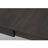Prodlužovací deska k jídelnímu stolu GARDNER tmavě hnědá
