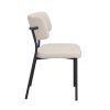 Jídelní židle HERBSTER béžová128130 b sb c Herbster chair beige black