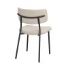 Jídelní židle HERBSTER béžová128130 b sb d Herbster chair beige black